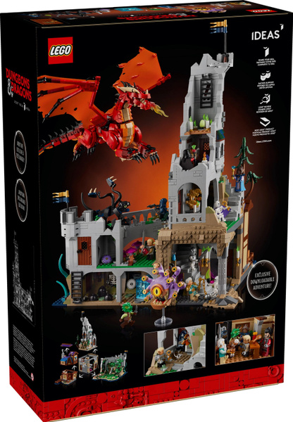 лего Ideas серия, LEGO 21348 Подземелья и драконы: История Красного ...