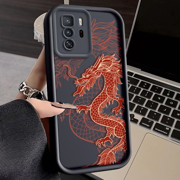 Дракон Чехол для Xiaomi Poco X3 GT (Сяоми Поко Икс 3 ГТ, Ксиаоми Поко ...