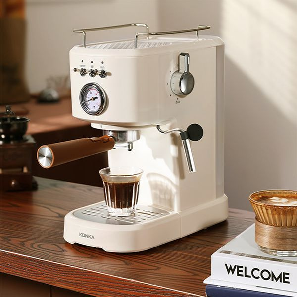 Итальянская ретро-полуавтоматическая домашняя капсульная кофеварка с ...