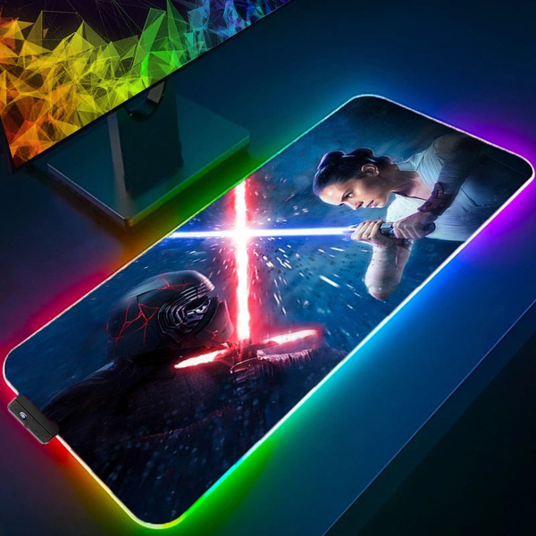 Star Wars Коврик для мыши 23455, XXL, розовый, бирюзовый - купить с ...