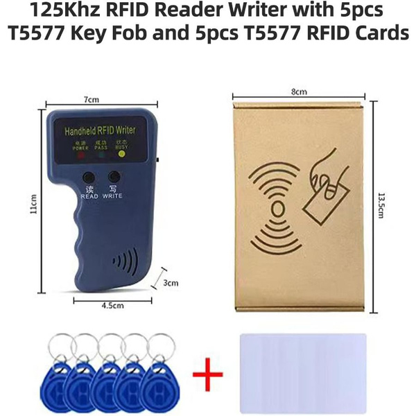 Считыватель RFID 125 кГц для идентификации и дублирования карт 125 кГц ...