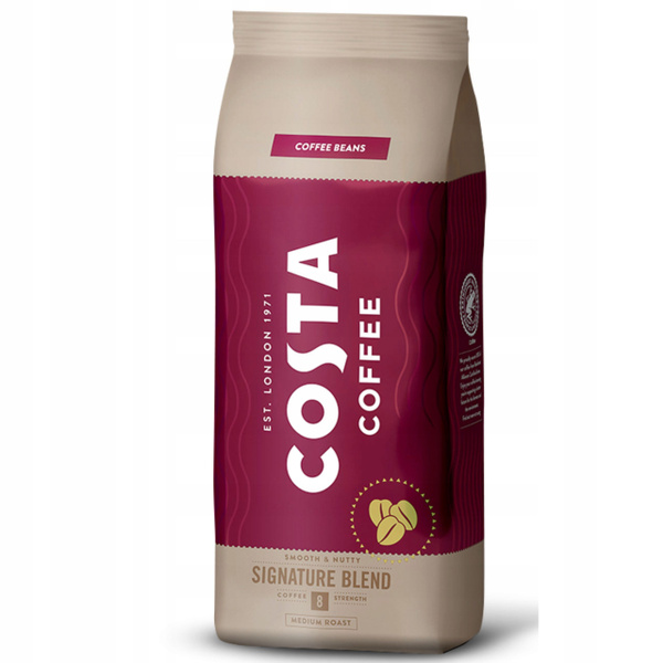 Кофе в зернах Costa Coffee Signature Blend / 1 кг - купить с доставкой ...