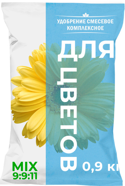 Характеристики Удобрение цветочное НОВ-АГРО, 900г / Подкормка для ...