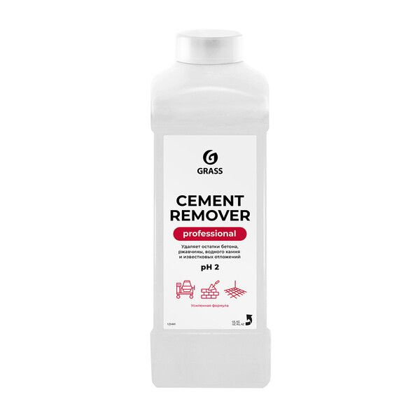 Средство Grass Cement Remover для уборки после ремонта 1 л - купить с ...