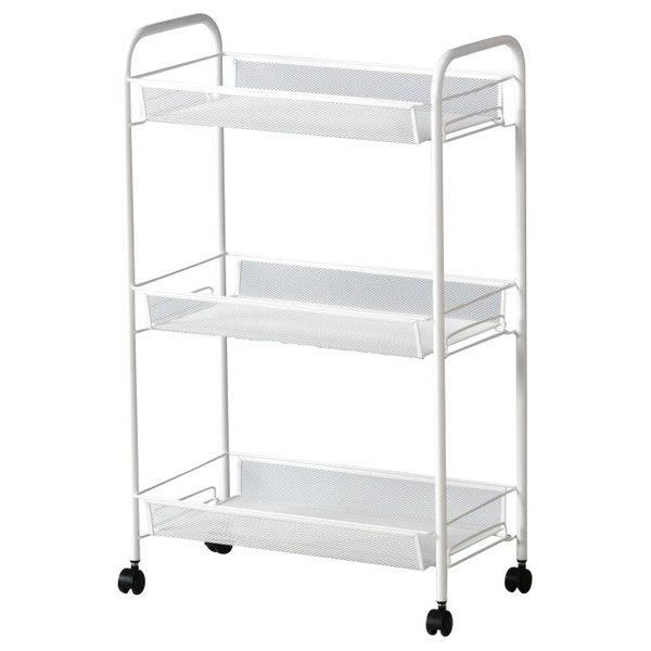 HORNAVAN Тележка IKEA, белый, 26x48x77 см (70476527) - купить в ...