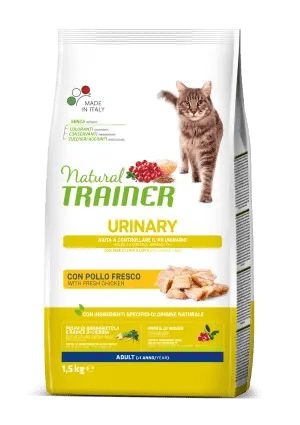 Trainer корм для кошек сухой с курицей, при мочекаменной болезни 1.5кг ...