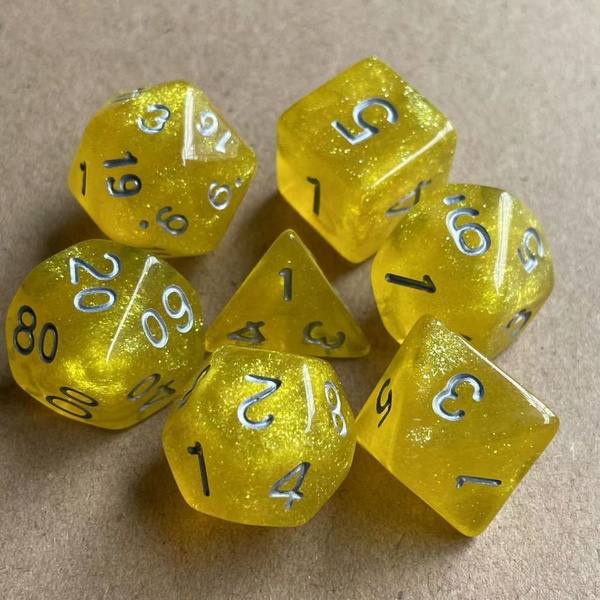 7Pcs/set DND кости - купить с доставкой по выгодным ценам в интернет ...