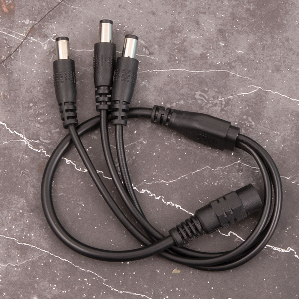 Кабель DC 5.5 мм DLED Разветвитель DC 5.5 - 2.1 на 3 разъема - купить ...