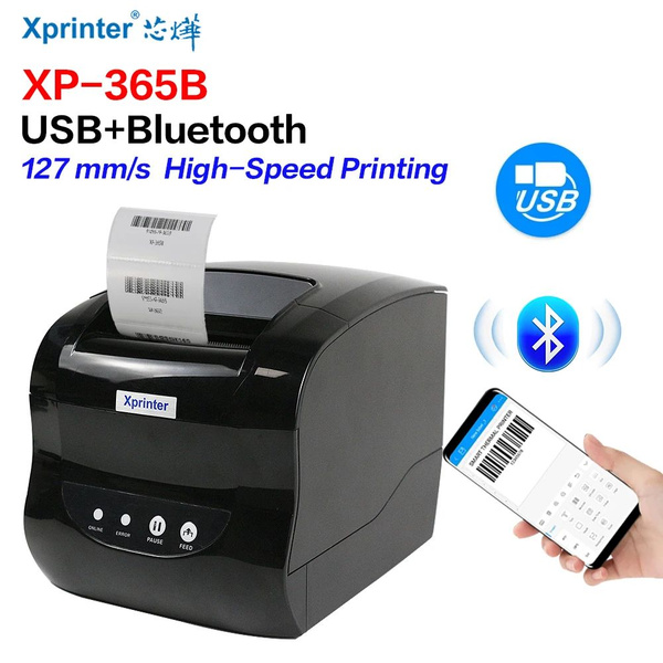 Xprinter Принтер XP-365B, черный матовый купить на OZON по низкой цене ...