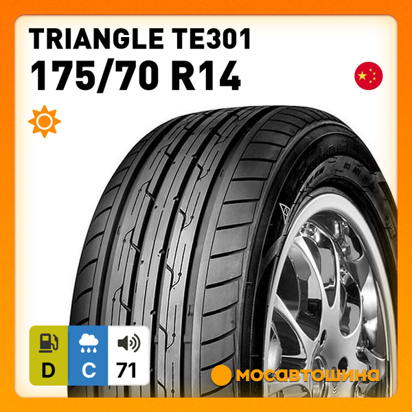 Шины для легковых автомобилей Triangle 175/70 14 Лето Нешипованные ...