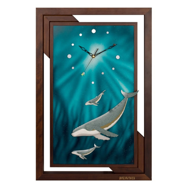 MADO MD-555 интерьерные японские настенные часы с философским смыслом ...