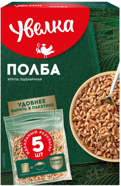 Полба Увелка 5пак*80г - купить с доставкой по выгодным ценам в интернет ...
