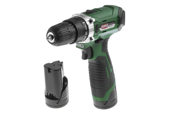 Характеристики Шуруповерт аккумуляторный HAMMER ACD12/2CS, 2 акк. Li ...