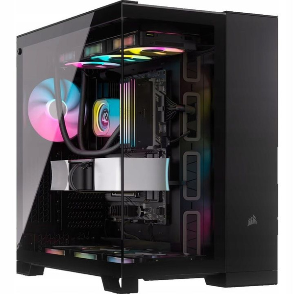 Corsair Компьютерный корпус 6500X Miditower Black (CC9011257WW), черный ...
