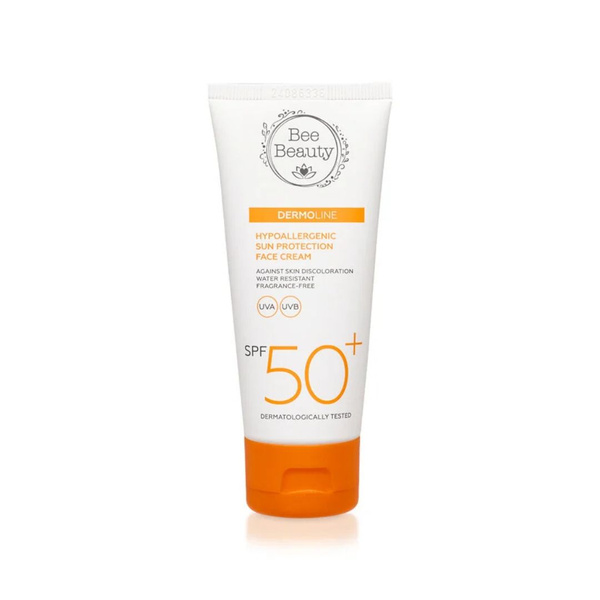 Bee Beauty Гипоаллергенный солнцезащитный крем для лица Dermo lineSPF50 ...