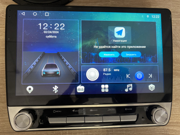 Магнитола Андроид TS10 8ядерный 4/32 с крутилками с поддержкой симкарты ...