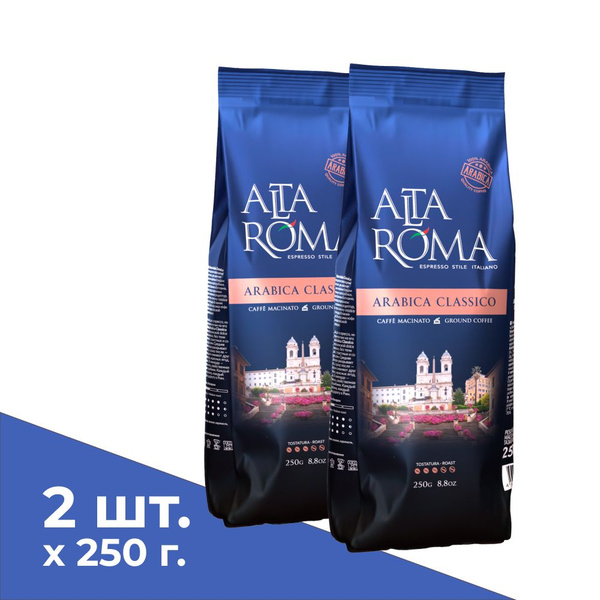 Кофе молотый Arabica Classico 250 гр 2 шт - купить с доставкой по ...