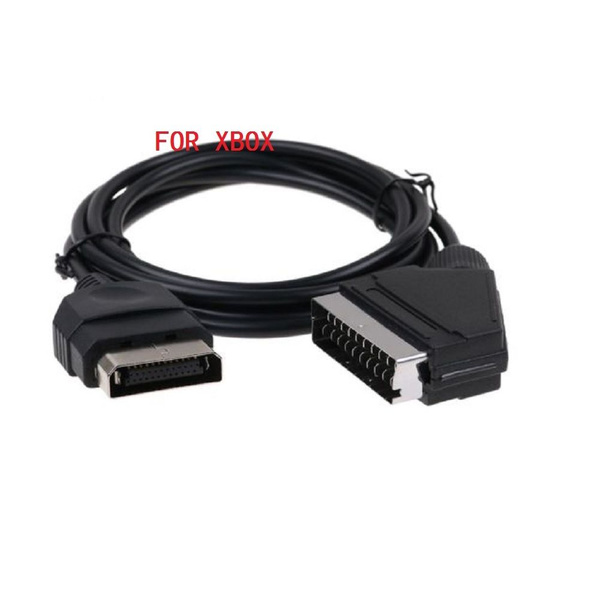 1шт 6 ФУТОВ 1,8 М Кабель RGB AV Scart Для XBOX Original Classic купить ...