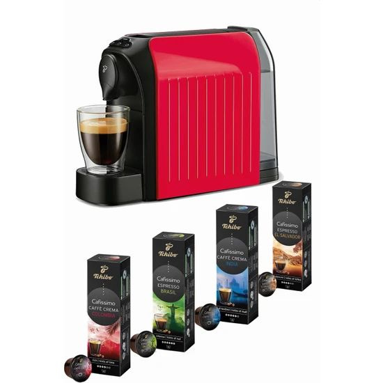 Капсульная кофемашина Tchibo Tchibo Cafissimo Easy и местный кофейный ...
