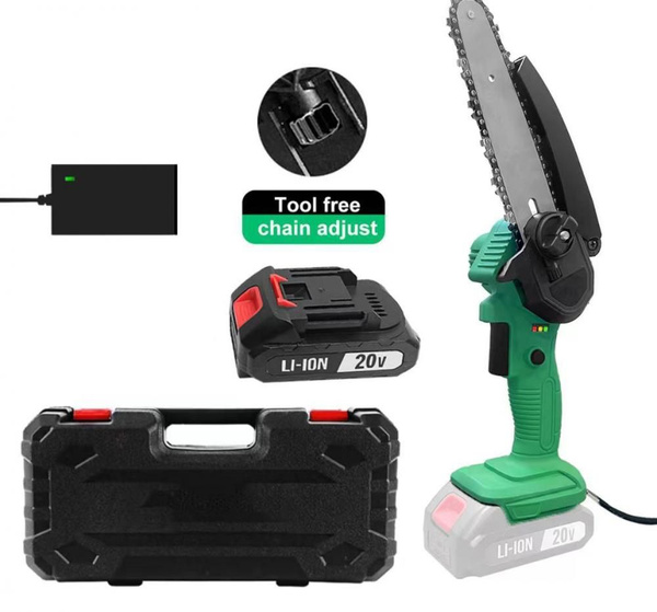 Пила цепная аккумуляторная Zitrek GreenSaw 20 Extra power (20В, 4,0Ач ...