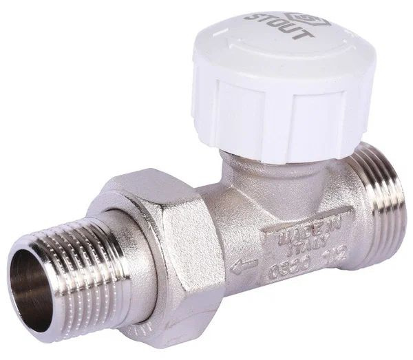 Клапан термостатический прямой, 1/2" х 3/4"ЕК - купить в интернет ...