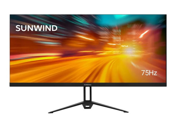 Монитор SUNWIND SM-29FI202, черный 29" - купить по выгодной цене в ...