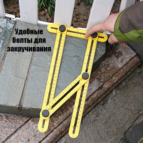 Копировальный шаблон строительный Пластик Про + Шаблон плиточника + доп ...