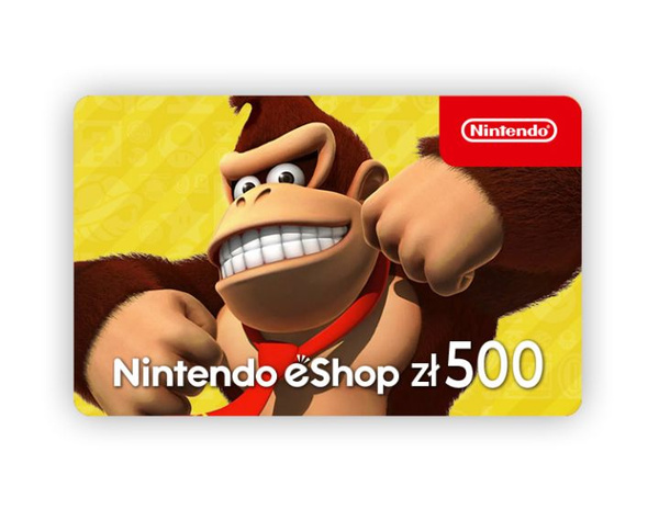 Карта оплаты Nintendo eShop 500 zl Poland купить по выгодной цене в ...