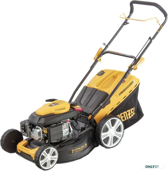 Бензиновая газонокосилка Denzel 58802 GLD-460, 4.5 л.с., 46 см ...