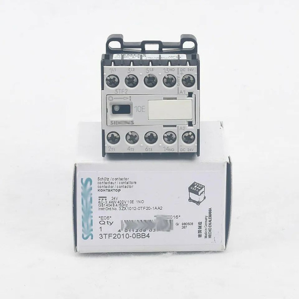 Контактор / магнитный пускатель трехполюсный Siemens 3TF2010-0BB4 4КВТ ...