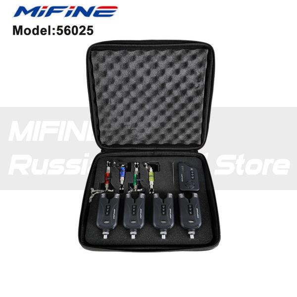 Электронный сигнализатор поклёвки MIFINE CARP FISHING BITE ALARM (4+4 ...