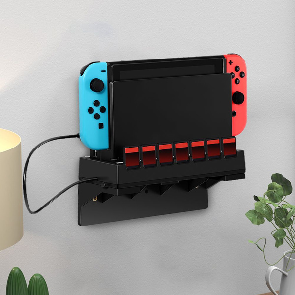 Настенный кронштейн RGB с 7 слотами для игровых карт и портами USB2.0 ...
