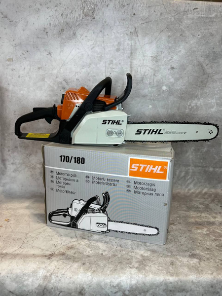 Пила цепная бензиновая, бензопила штиль, STIHL, 3.1 л.с., 400 мм, MS ...