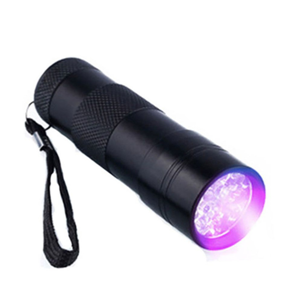 12 Светодиодный фонарик UV Blacklight Light 395 нМ Инспекционная Лампа ...