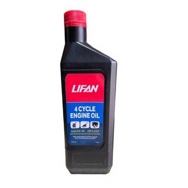 масло Lifan SAE 5W30 API SJ/CF 4-х тактное 0,6л. - купить по доступным ...