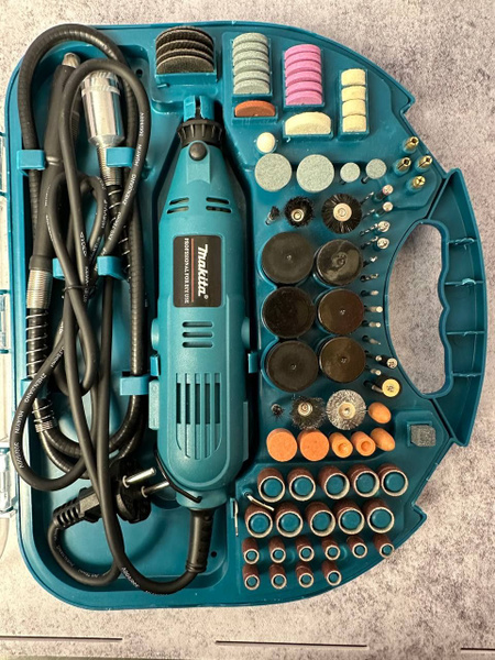 Гравер электрический Makita 350W с набором насадок Макита бормашина ...