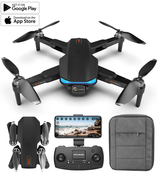 Характеристики Квадрокоптер с двумя камерами 5G Wi-Fi HD "F188 DRONE ...