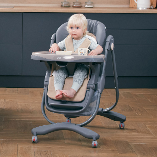 Стульчик для кормления Rant Cafe с рождения, grey+beige (арт.RH300 ...