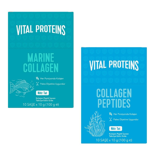Vital Proteins Marine + Peptides Collagen, Морской и Пептиды коллаген ...