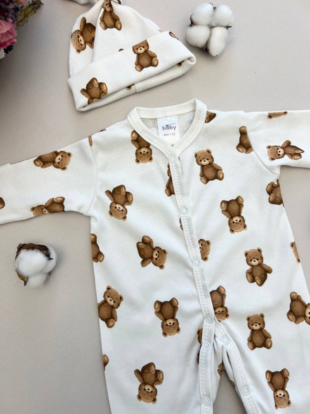 Комплект на выписку Luxury Baby Мишки купить на OZON по низкой цене ...