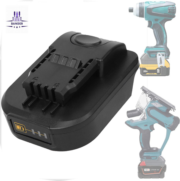 Адаптер аккумулятора для Makita 18V Convert for WORX 20V 4-контактный ...