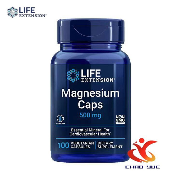 Магний 500 мг, Magnesium Caps 500 mg, Life Extension, 100 ...