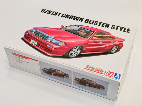 Toyota Crown UZS131 Blister Style '89 Сборная модель Aoshima 06672 1/24 ...