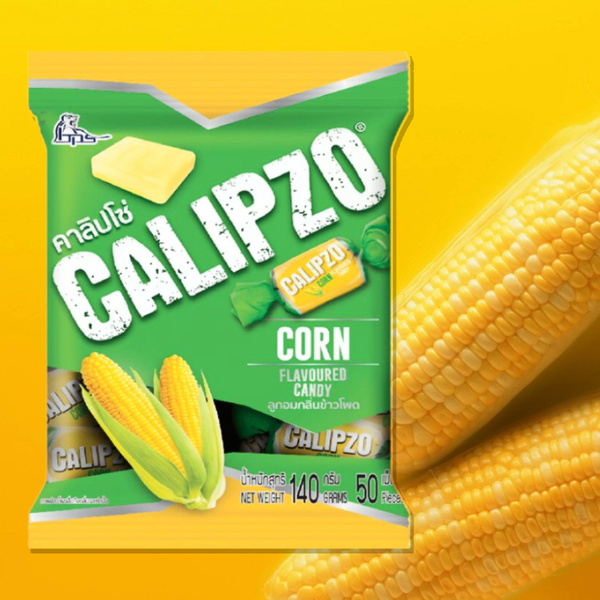 Конфеты со вкусом молочной кукурузы Calipzo 140 г, Таиланд - купить с ...