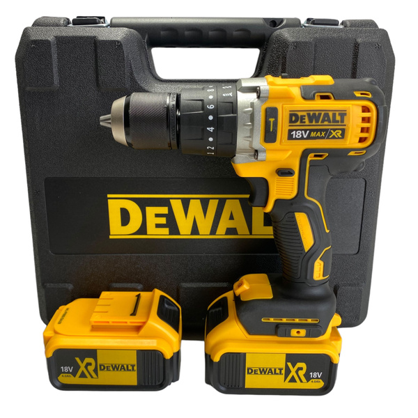 Дрель-шуруповерт DeWalt Шуруповёрт 18 вольт 4 ампер бесщеточный ударный ...