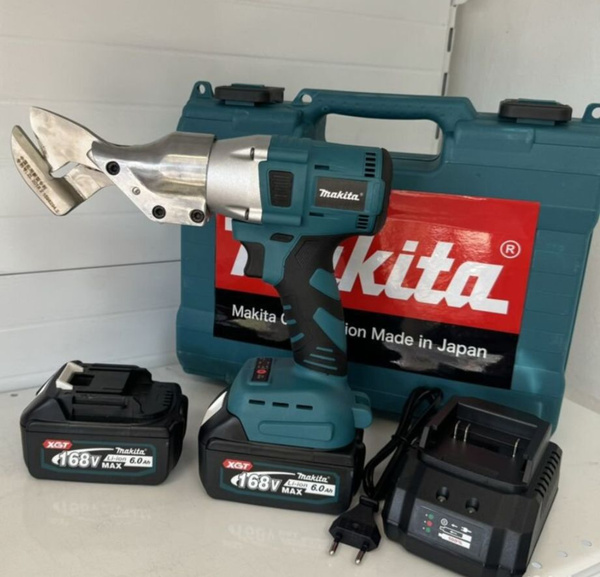 Аккумуляторные стальные ножницы по металлу Makita 168v - купить в ...
