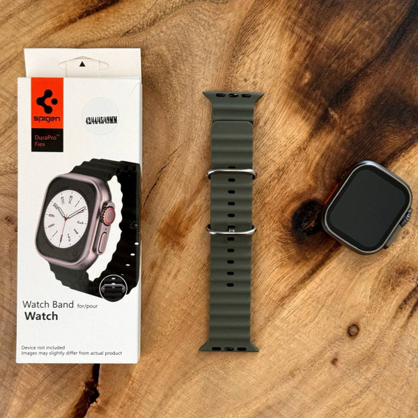 Ремешок силиконовый Spigen Lite / для часов Apple Watch Ultra 42/44/45 ...
