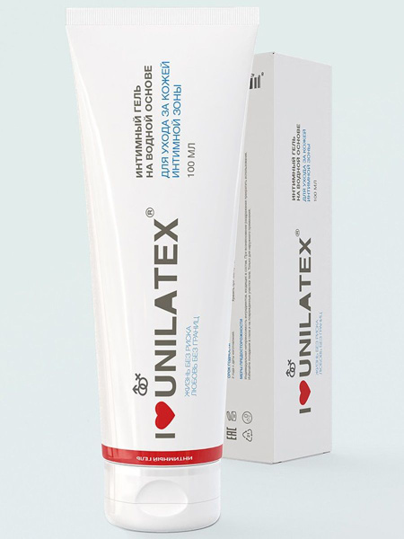 Интимный лубрикант Unilatex Gel, смазка 100мл. - купить с доставкой по ...