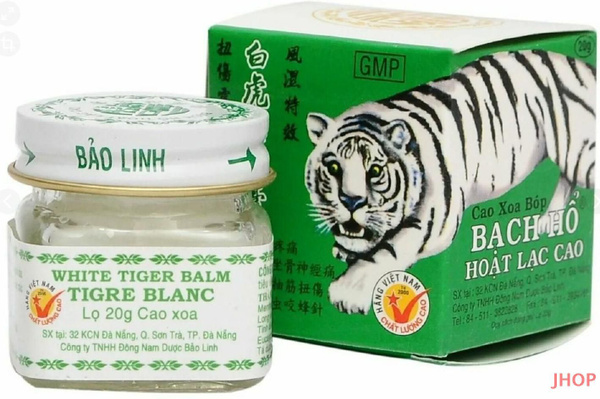 Бальзам "Белый Тигр" (White tiger balm) при суставных ,мышечных ...