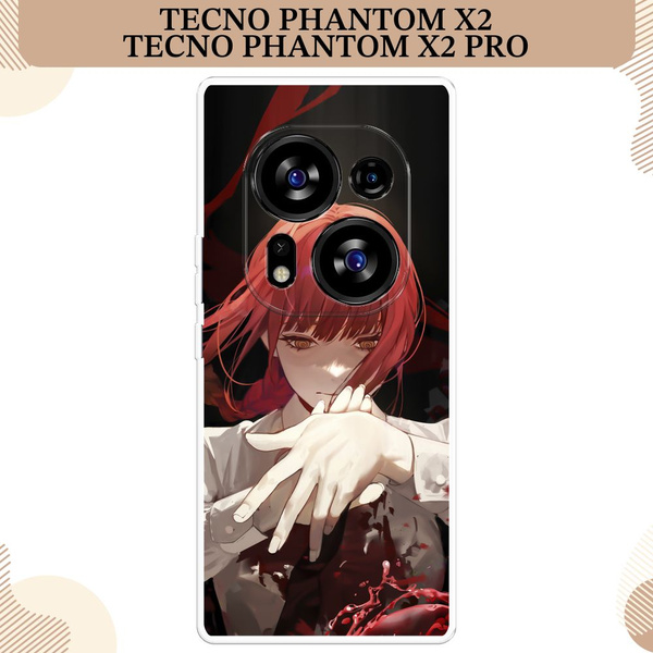 Силиконовый чехол на Tecno Phantom X2/X2 Pro / Текно Фантом X2/X2 Про ...